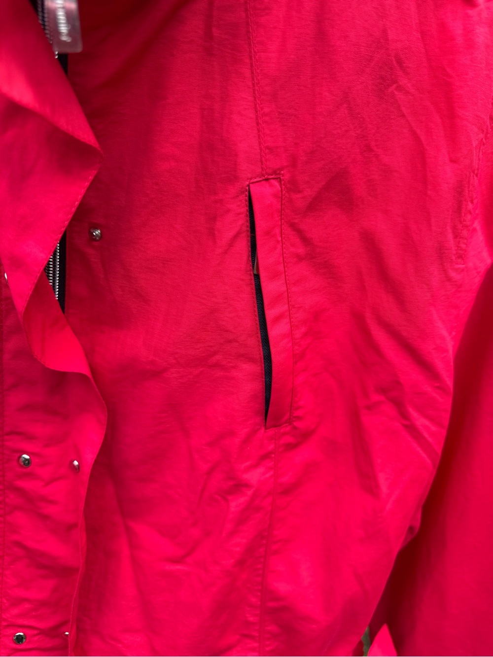 Elena Miro Bright Red Utility Jacket - Picture 3 of 9